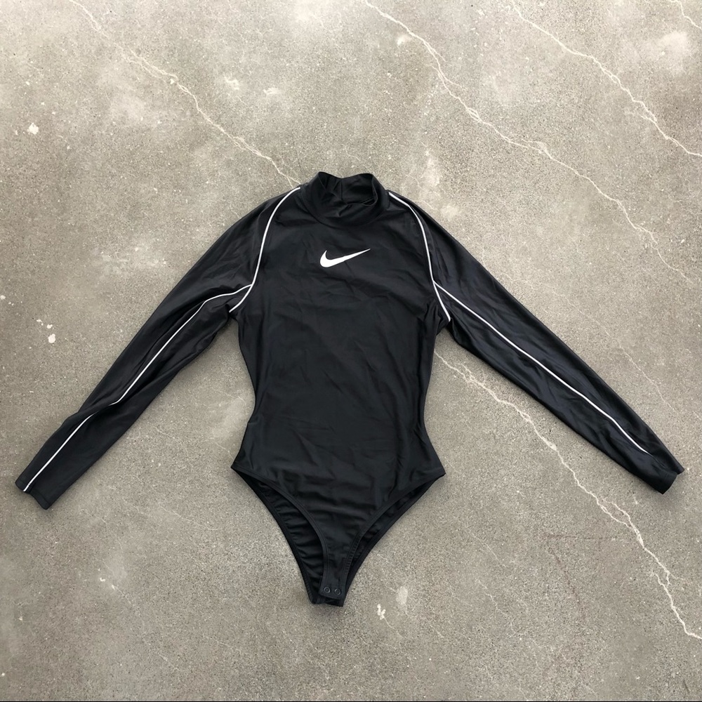 Nike AMBUSH Black Lycra Bodysuit size S